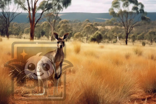 Kangaroo (Graphic For Sale See Licenses)