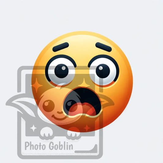Shocked Emoji (Graphic For Sale See Licenses)