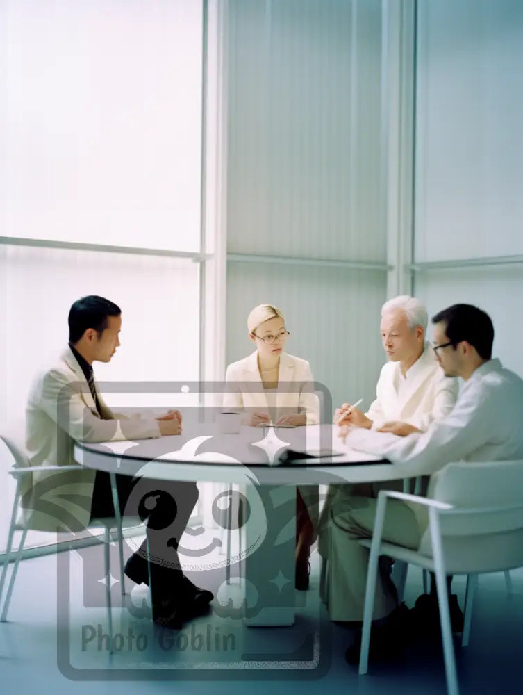 People Having A Meeting (Graphic For Sale See Licenses)