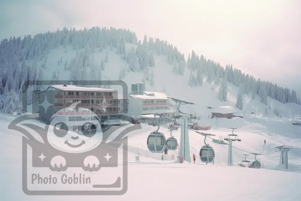 Ski Resort (Graphic For Sale See Licenses)