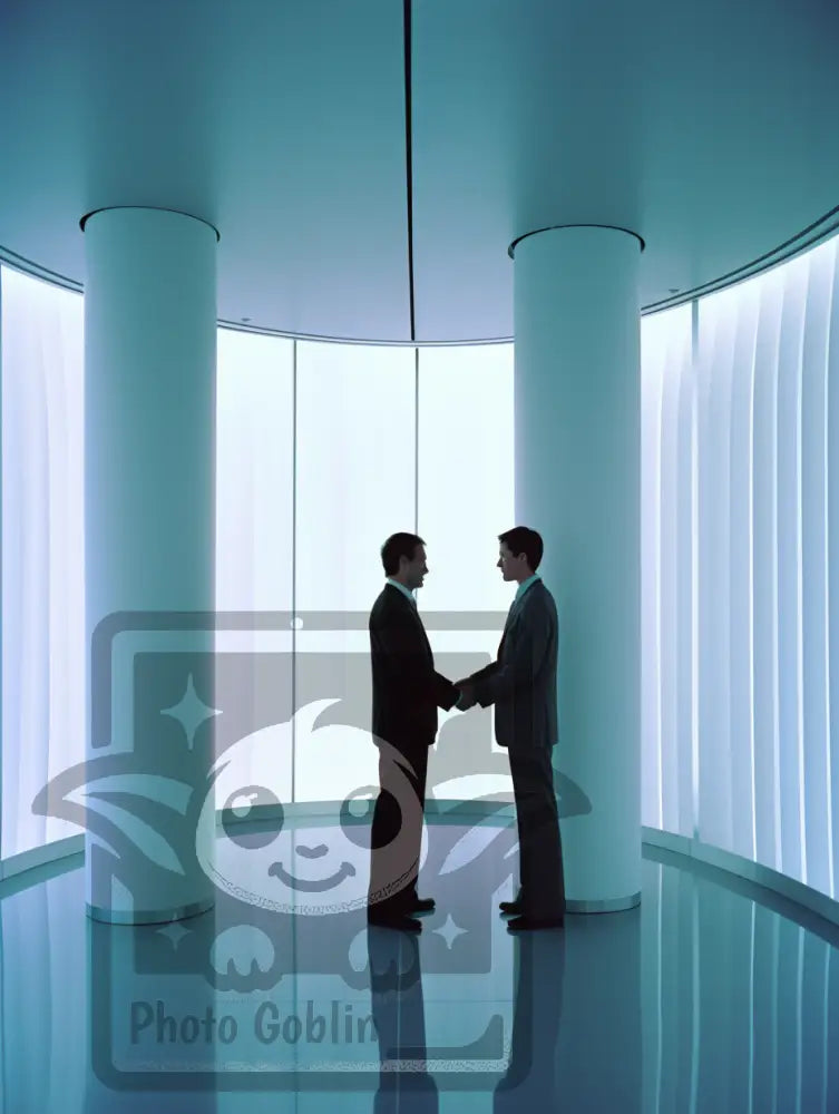 Two People Shaking Hands (Graphic For Sale See Licenses)